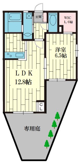 オークデンヴィラ 間取り