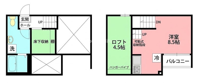 Lani Terrace辻堂 103号室 間取り