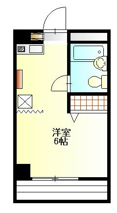 アベニール伊勢原 305号室 間取り