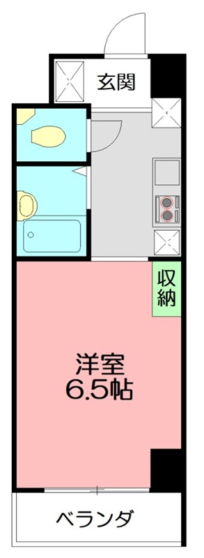 ラグゼナ本厚木 316号室 間取り