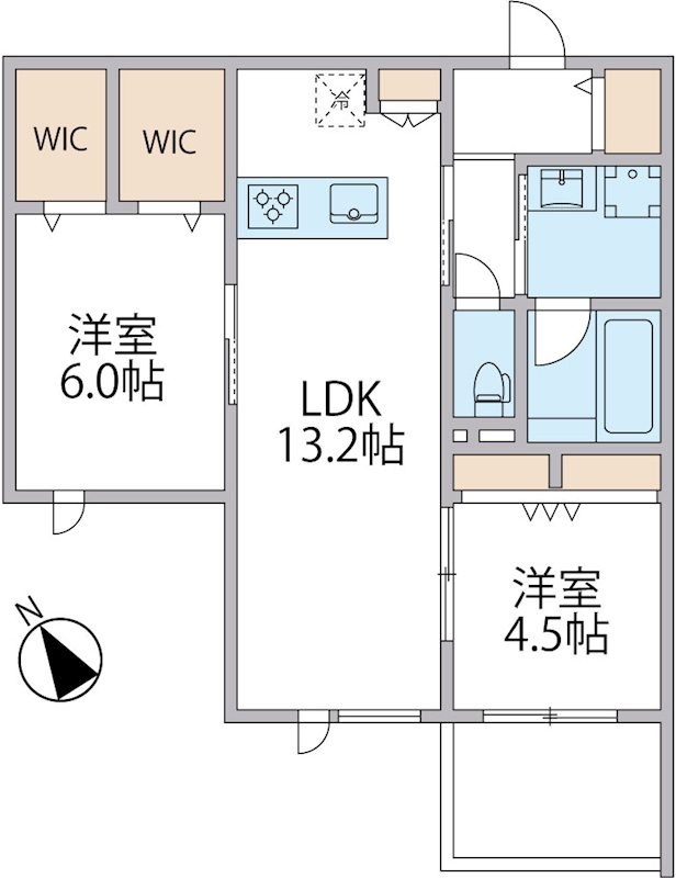 パークアヴェニュー湘南辻堂 北棟 間取り