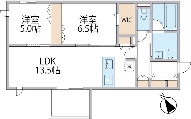 パークアヴェニュー湘南辻堂 北棟 間取り