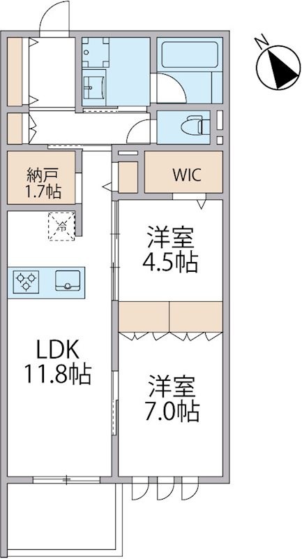 パークアヴェニュー湘南辻堂　南棟 間取り