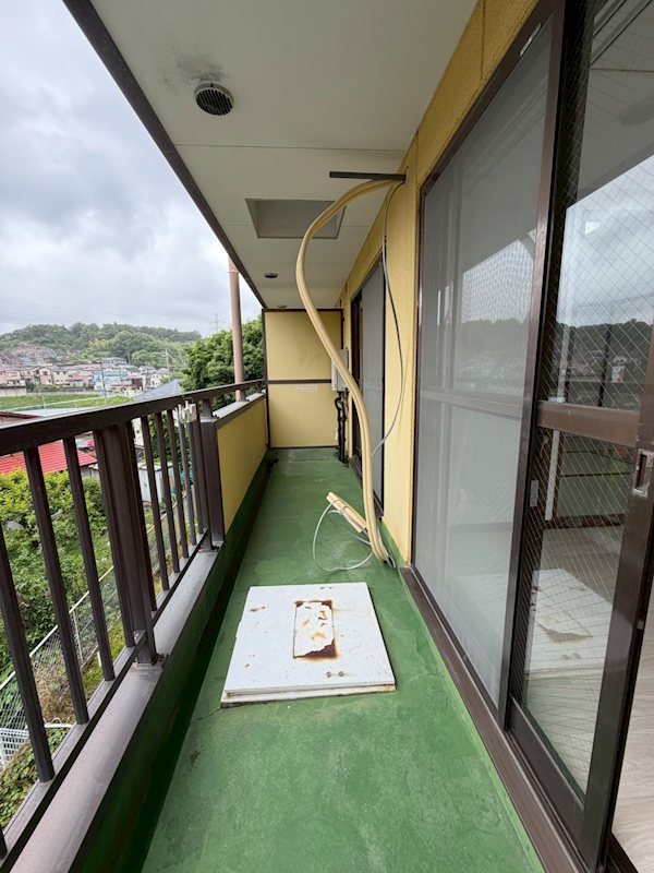 名瀬ハイツ ベランダ