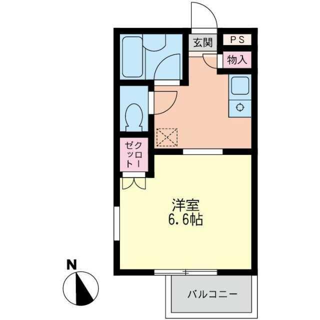 Rio鵠沼 202号室 間取り