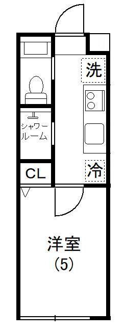 アイビー　Ⅴ 202号室 間取り