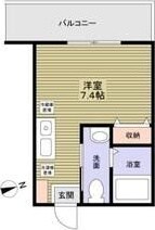 α(アルファ)　parks　east 間取り