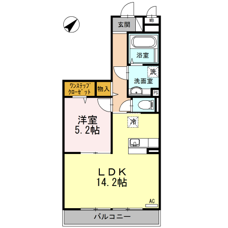 ファーストステージ本厚木 202号室 間取り