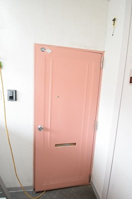 大六天マンション 玄関
