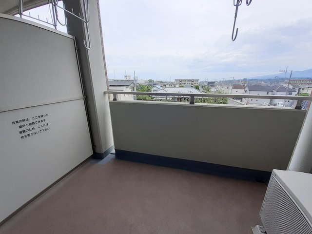 エクレセンス新富 ベランダ