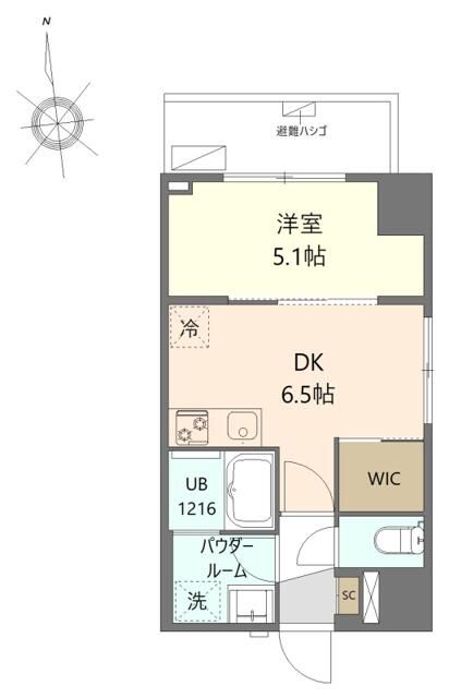 マイシティ厚木中町 306号室 間取り