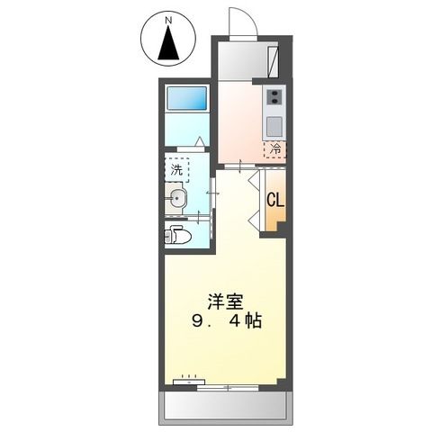 シルビア小田原 303号室 間取り