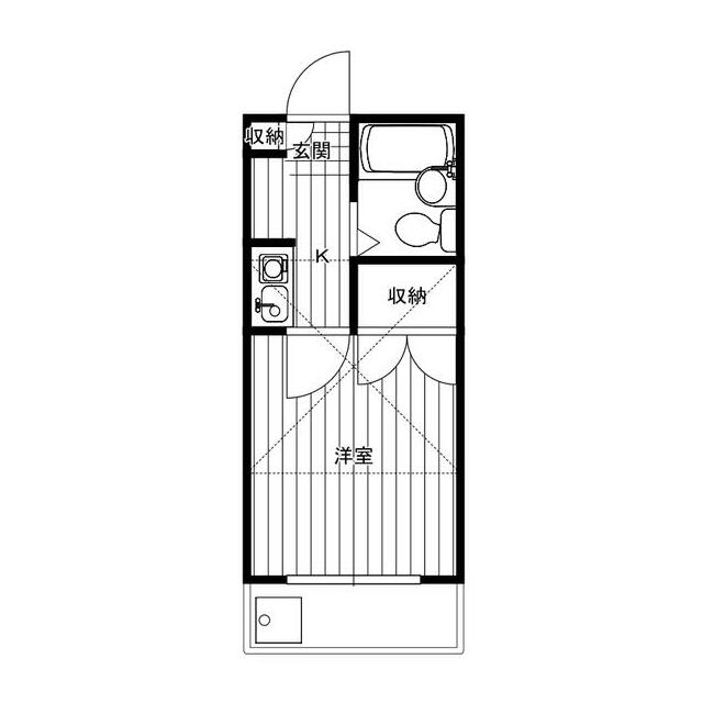 ＨＩＬＬ&rsquo;Ｓ高座渋谷 205号室 間取り