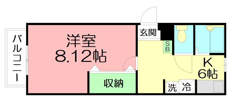 マーレ TAKEI 参番館 102号室 間取り