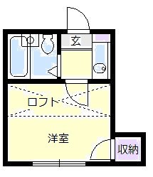 レジデンス平塚 203号室 間取り