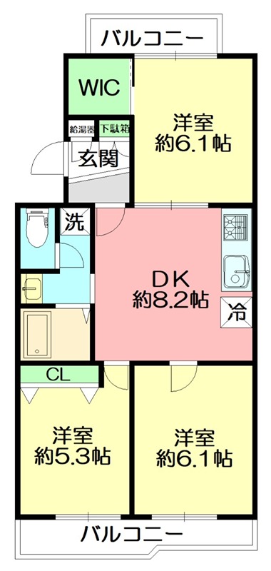 プレステージ本郷台 間取り