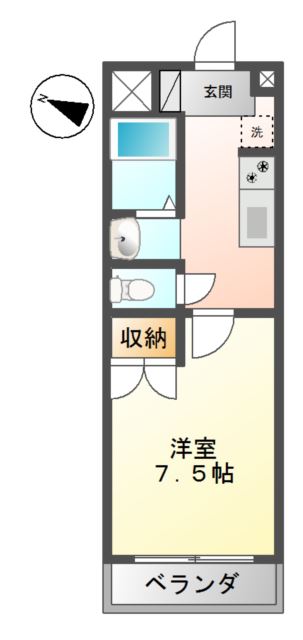 ソレイユ・エス 間取り