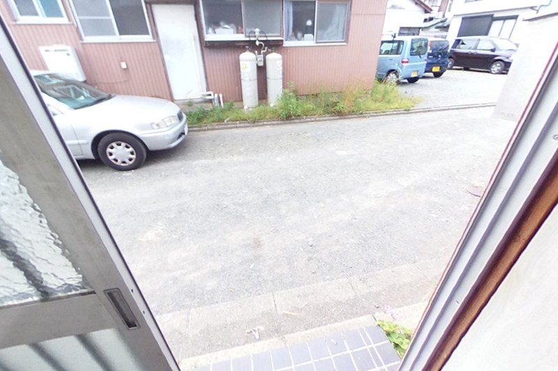 小嶋貸家   ベランダ