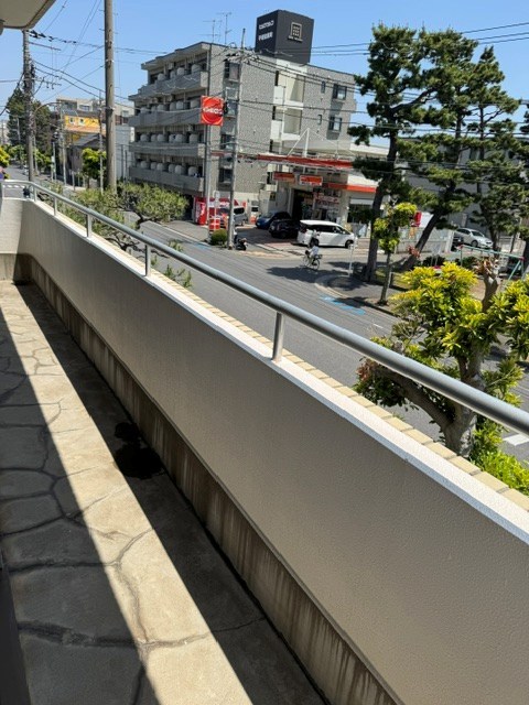 大井ビルマンション ベランダ