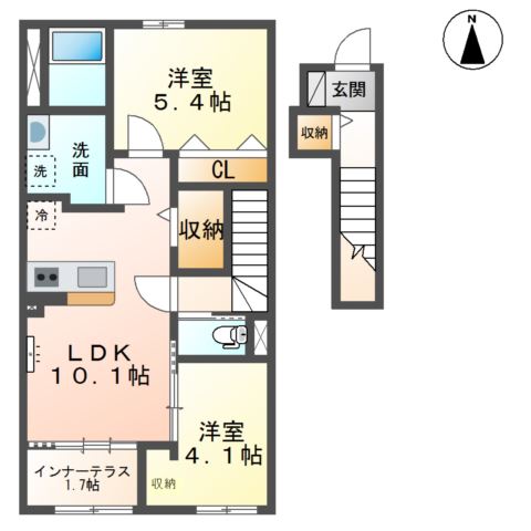 ポモドーロ 間取り
