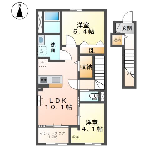 ポモドーロ 間取り