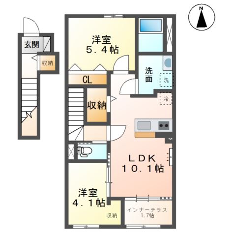 ポモドーロ 間取り