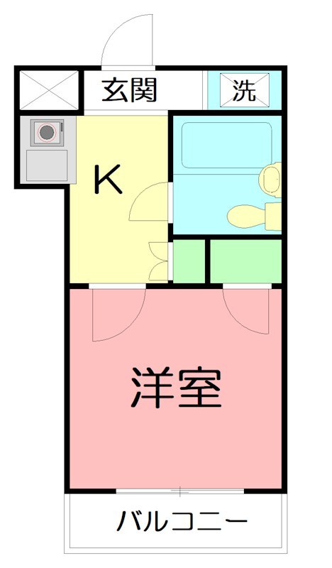 フレンドポート座間第2 間取り