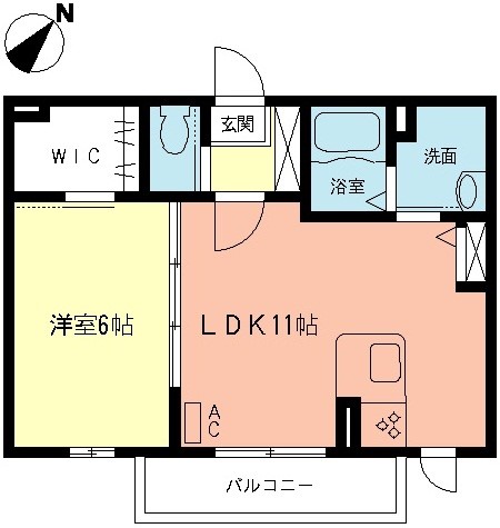 キャメルパティオ 102号室 間取り