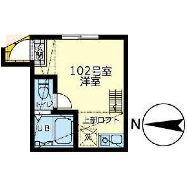 ユナイト戸塚ヴェルサイユの杜 102号室 間取り