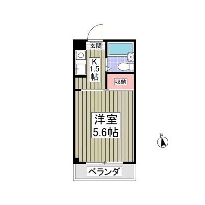 シャトール田口戸塚Ⅱ 102号室 間取り