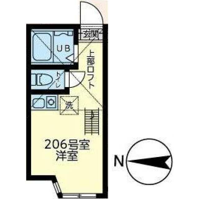 ユナイト戸塚ヴェルサイユの杜 206号室 間取り