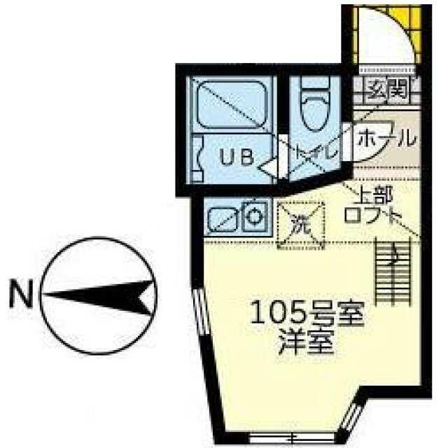 ユナイト戸塚ヴェルサイユの杜 105号室 間取り
