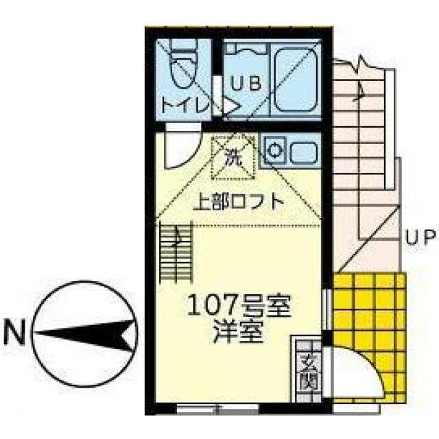 ユナイト戸塚ヴェルサイユの杜 107号室 間取り