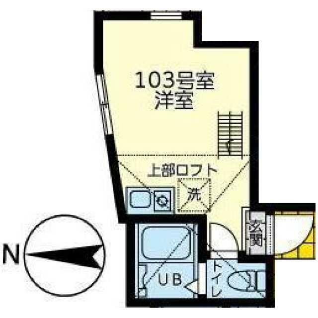 ユナイト戸塚ヴェルサイユの杜 103号室 間取り