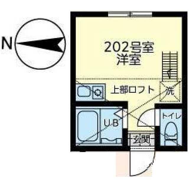 ユナイト戸塚ヴェルサイユの杜 202号室 間取り