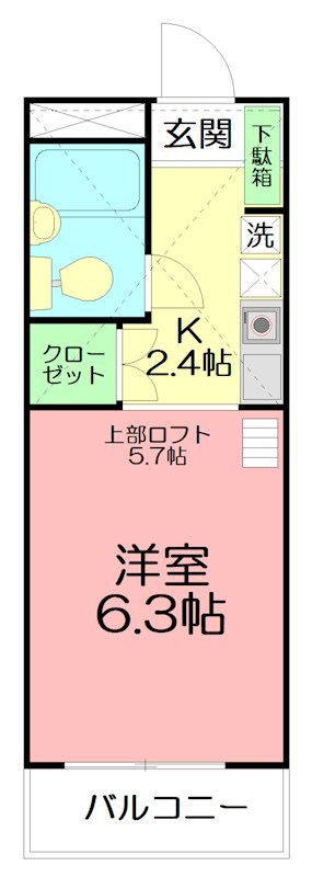 アイビー・ハウス 202号室 間取り