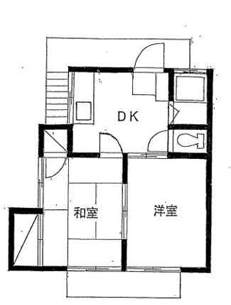 浜竹ユーホーム 201号室 間取り
