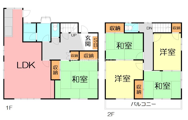 R&R本鵠沼貸家 間取り