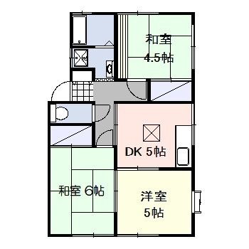 エクセルすみれ平 101号室 間取り