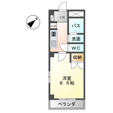 ソレイユ鵠沼 間取り