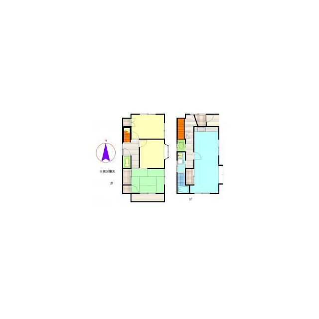 円蔵貸家 間取り