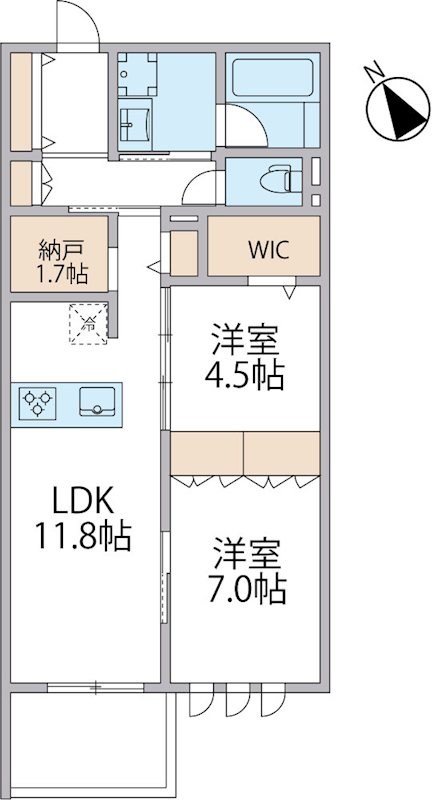 パークアヴェニュー湘南辻堂　南棟 間取り