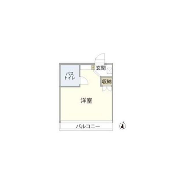 クロノス平塚西 203号室 間取り