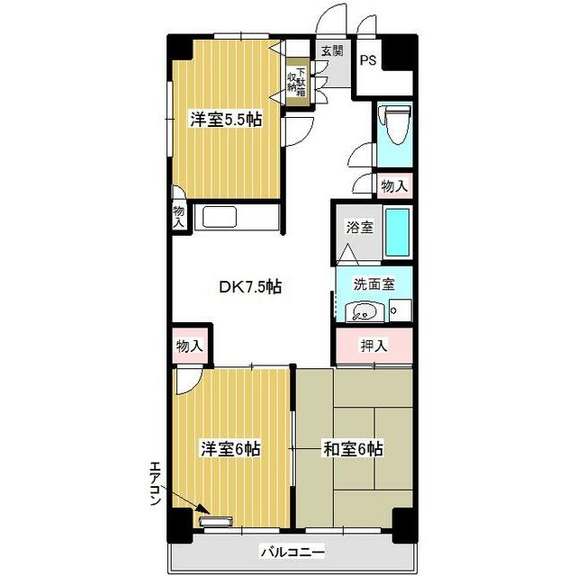 神奈川県座間市東原２丁目 間取り