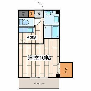 ケンハウス・秦野駅南口マンション 401号室 間取り