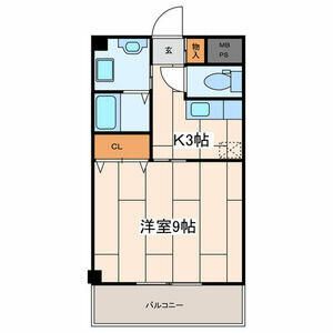 ケンハウス・秦野駅南口マンション 402号室 間取り