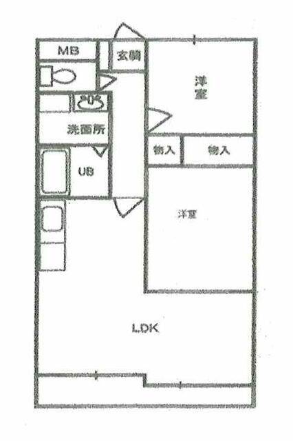 ヒルズ小山台Ⅱ 302号室 間取り