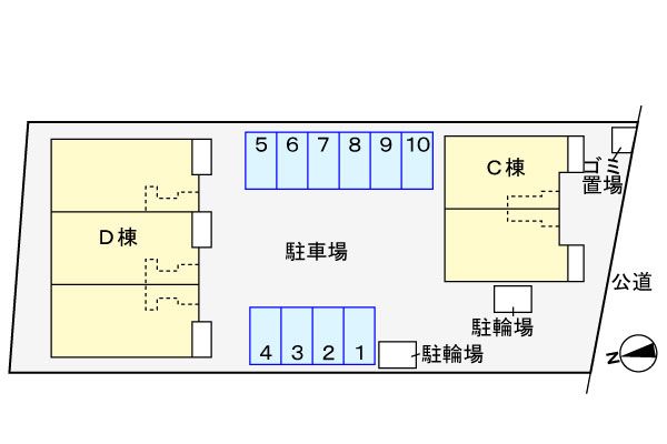 グリシーヌヒルＡ その他外観2