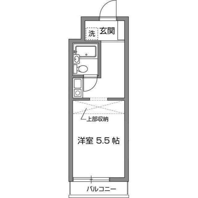 ロイヤルマンション松田 205号室 間取り