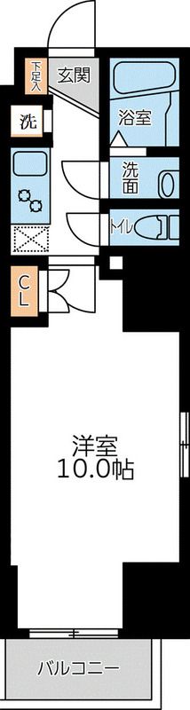 Ｓ－ＦＯＲＴ小田原 1103号室 間取り